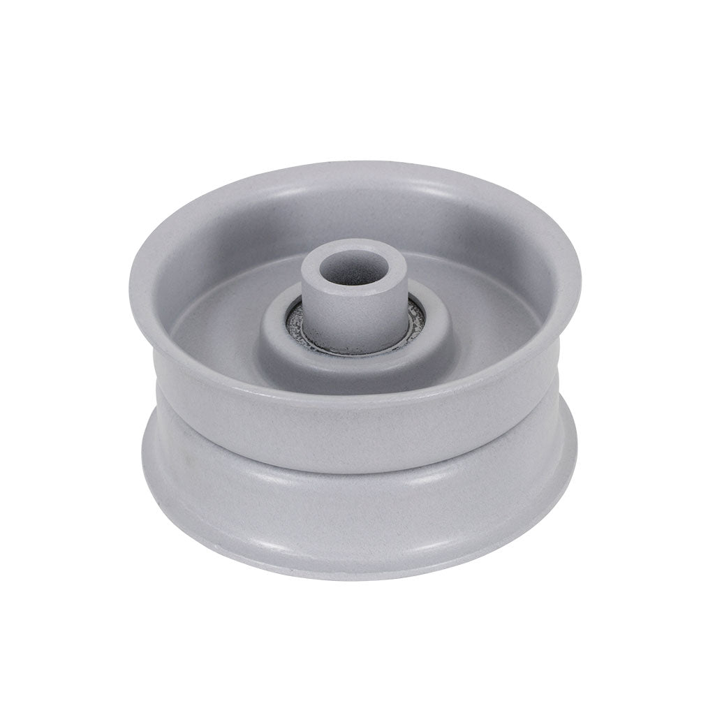 PULLEY FLAT IDLER STEEL W/ FLANGE (A 2-15/32") SUITS