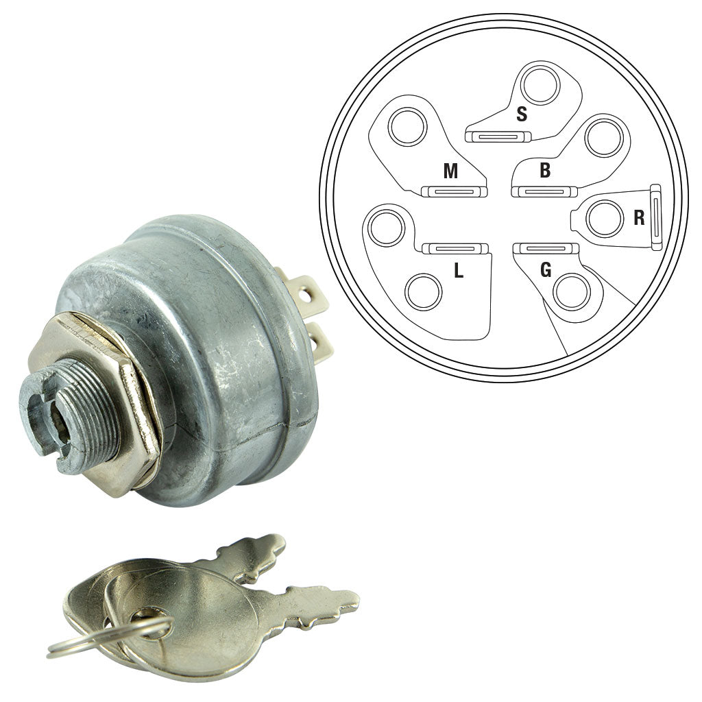 IGNITION SWITCH SUITS SELECTED BRIGGS & STRATTON