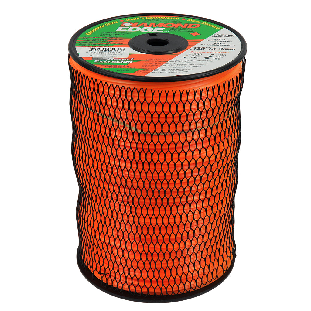 DIAMOND EDGE TRIMMER LINE .130" / 3.30MM SPOOL