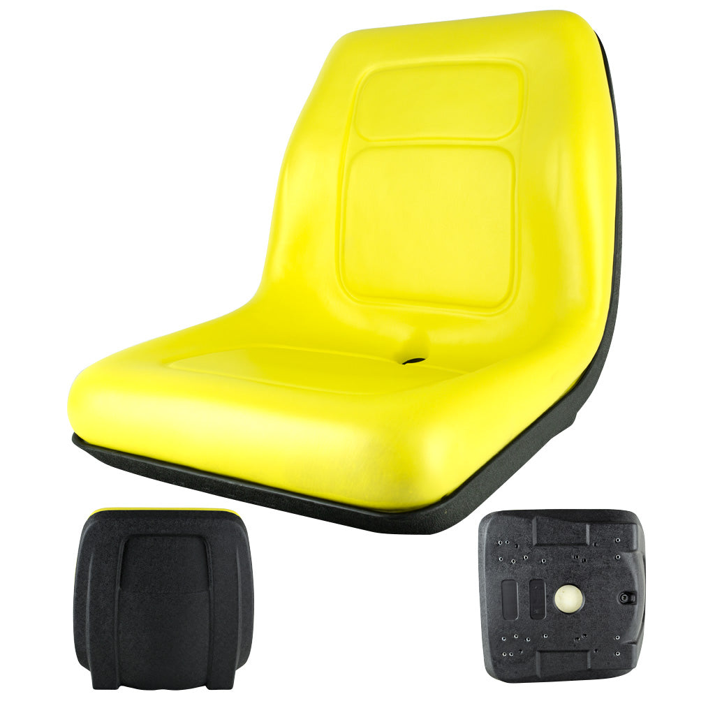 RIDE-ON SEAT YELLOW 455H X 522D X 460W