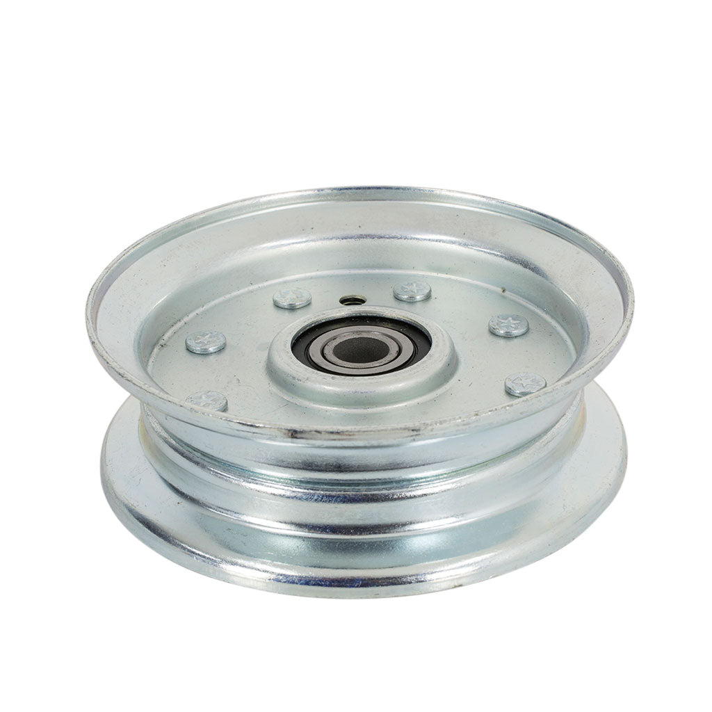 PULLEY FLAT IDLER STEEL W/ FLANGE (A 4-3/4") SUITS