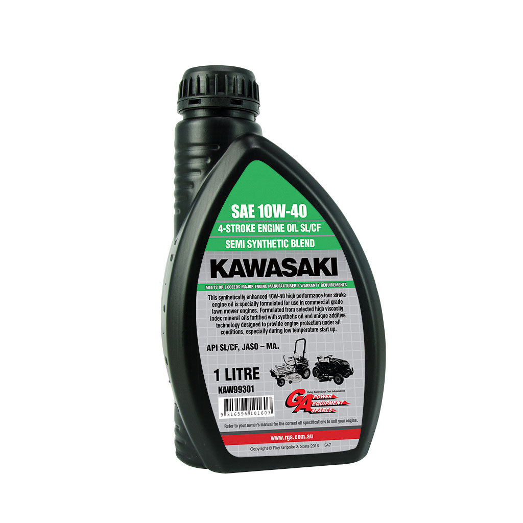 KAWASAKI OIL SAE 10W40 SEMI-SYNTHETIC 4-STROKE ENGINE