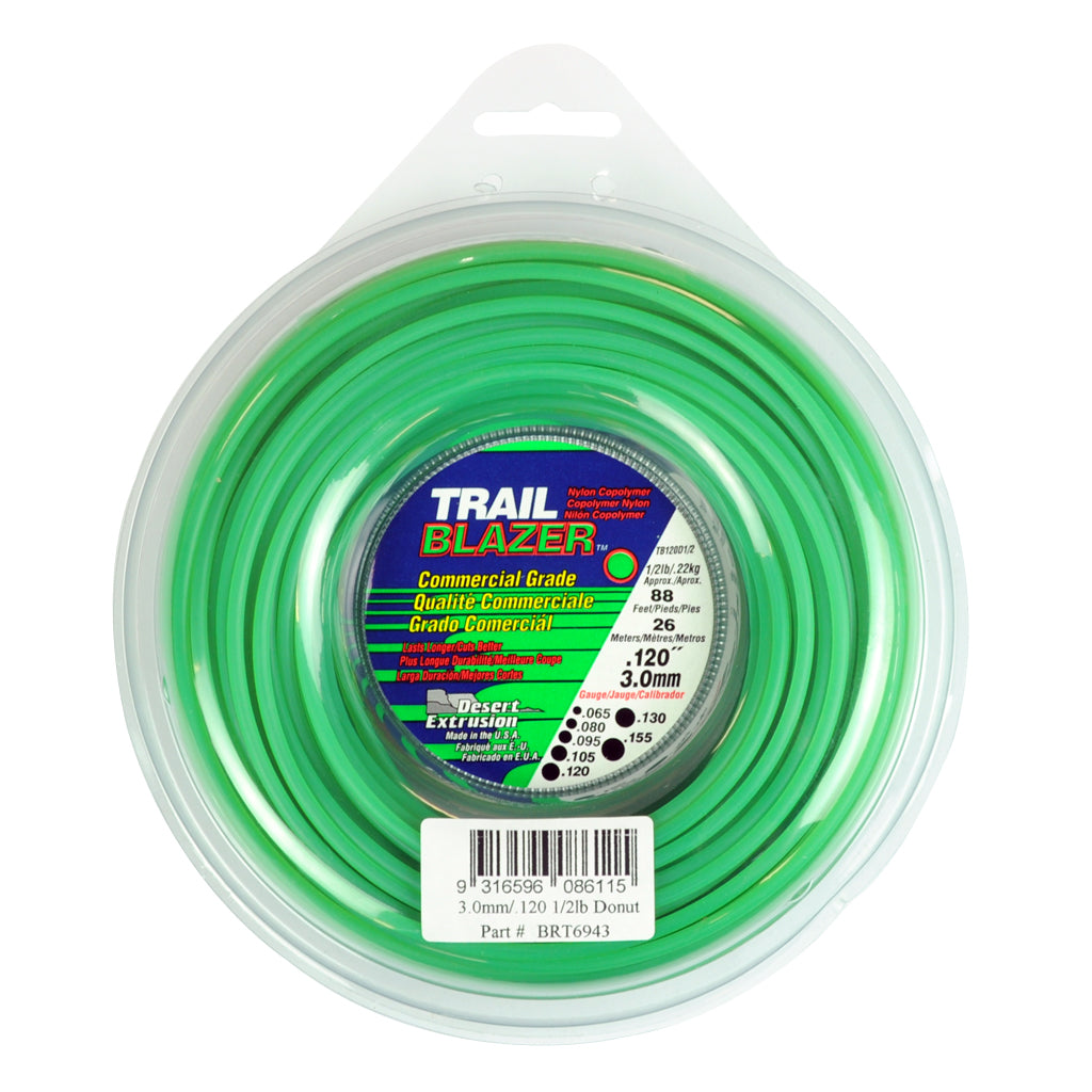 TRAIL BLAZER TRIMMER LINE .120" / 3.00MM DONUT