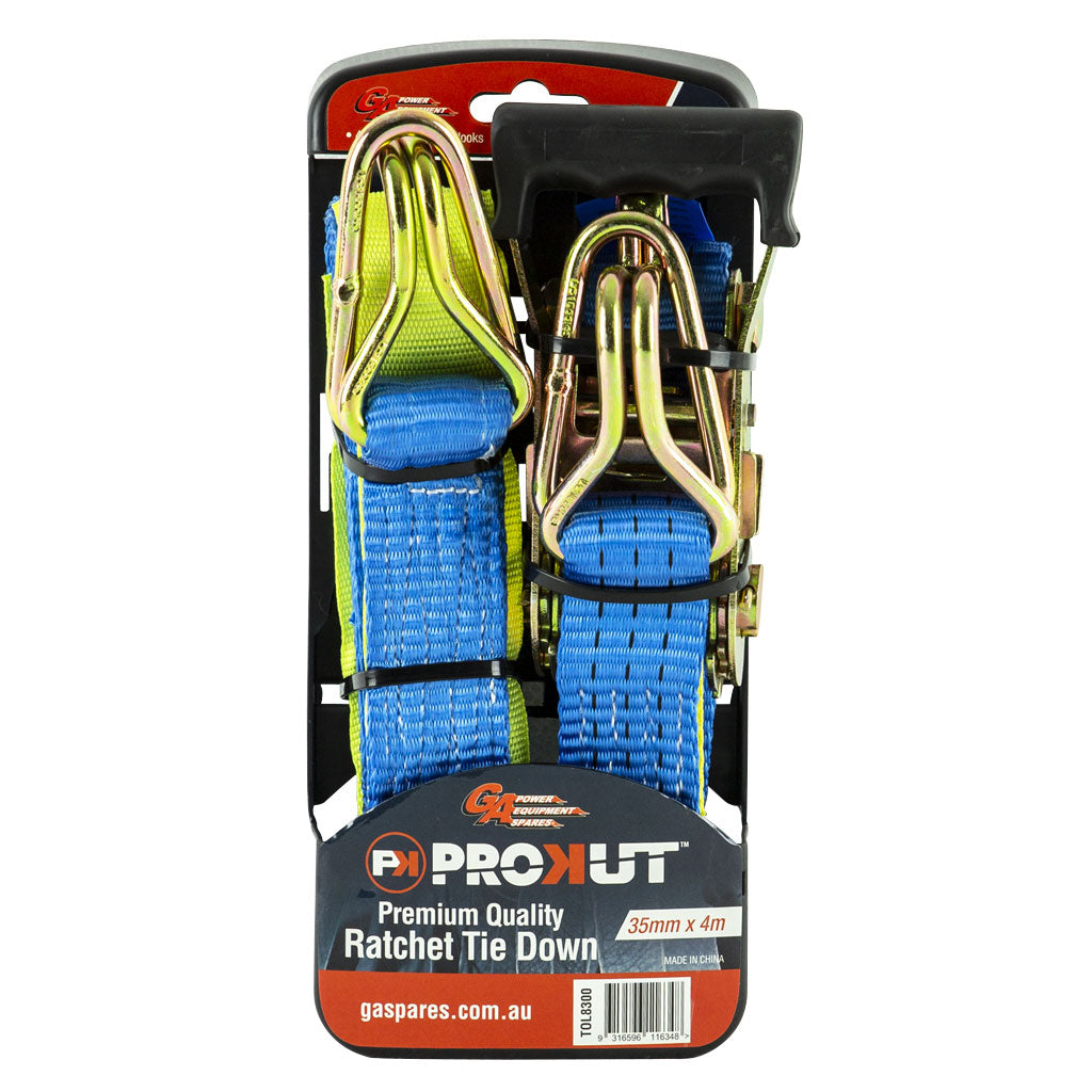 PROKUT RATCHET TIE DOWN STRAP 1500KG LASHING CAPACITY