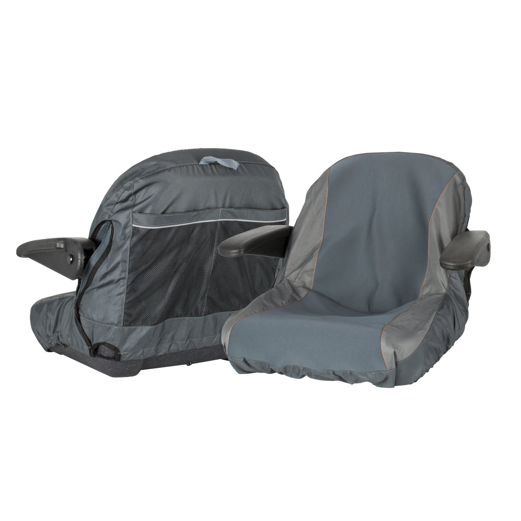 TRACTOR SEAT COVER W/ ARM REST MEDIUM (PREMIUM QUALITY