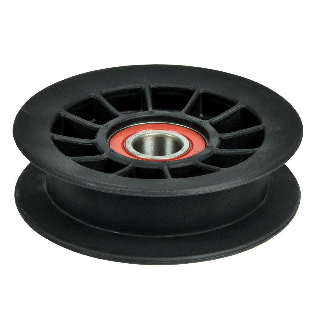 PULLEY FLAT IDLER PLASTIC (A 3-1/8") SUITS HUSTLER