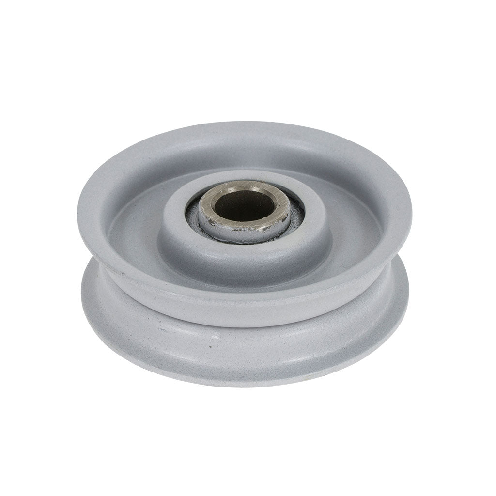 PULLEY FLAT IDLER STEEL W/ FLANGE (A 2-1/8") SUITS