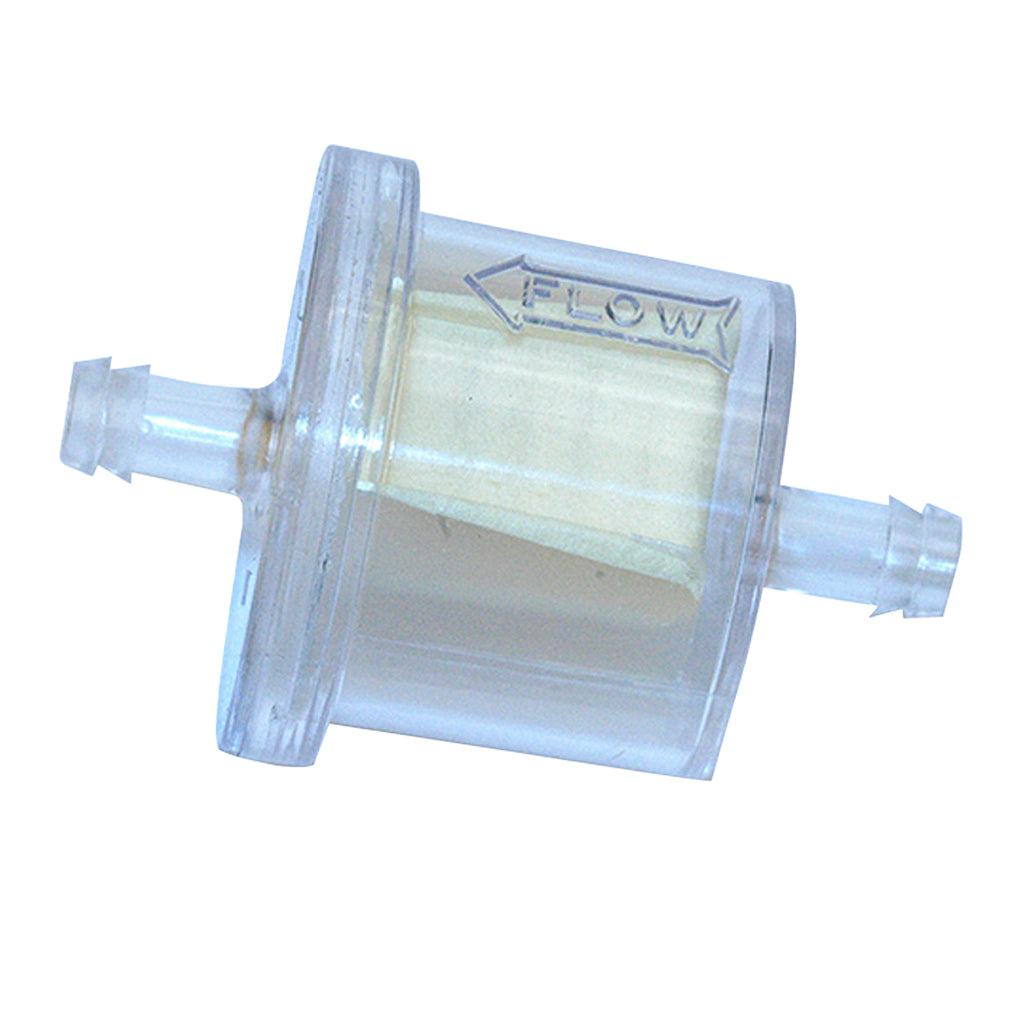 INLINE FUEL FILTER 1/4" HIGH FLOW 30 MICRON