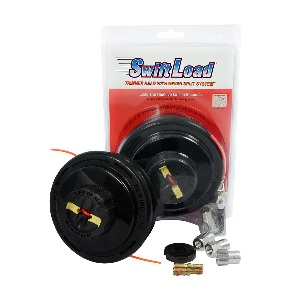 SWIFT LOAD BUMP FEED TRIMMER HEAD WITH NEVER SPLIT SYSTEM