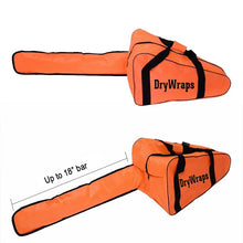 Load image into Gallery viewer, Dry Wraps Chainsaw Cover
