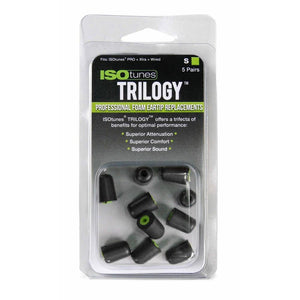 ISOTUNES TRILOGY™ Foam Replacement Tips 5x