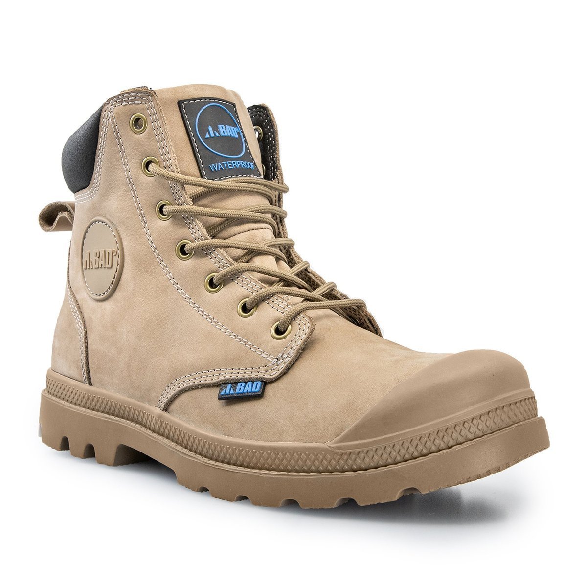 Safety work boots deals with side zipper