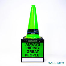 Load image into Gallery viewer, Cone Caddy With Marketing Sign - Catch Pro Australia
