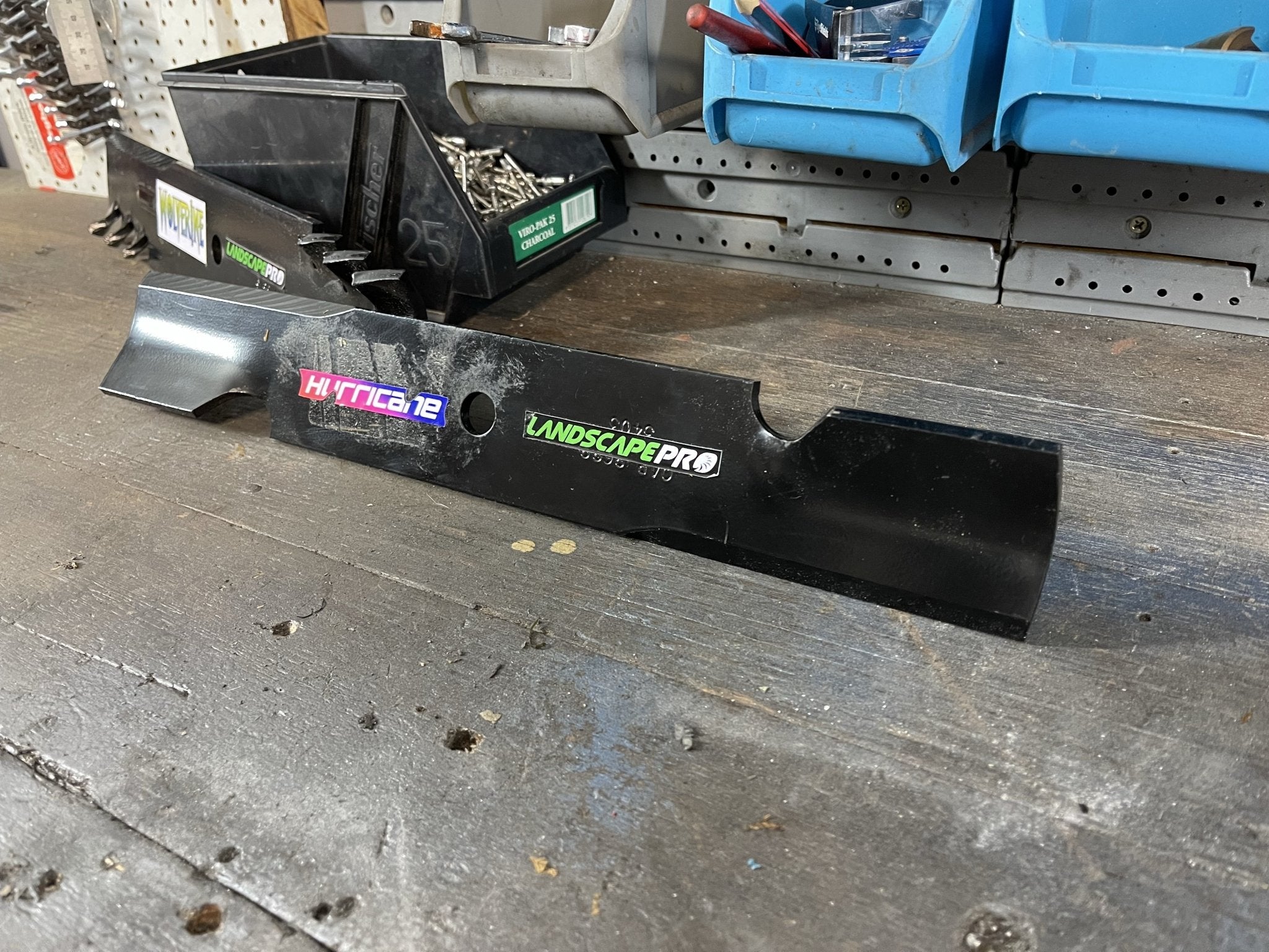 Hustler mower blades hot sale